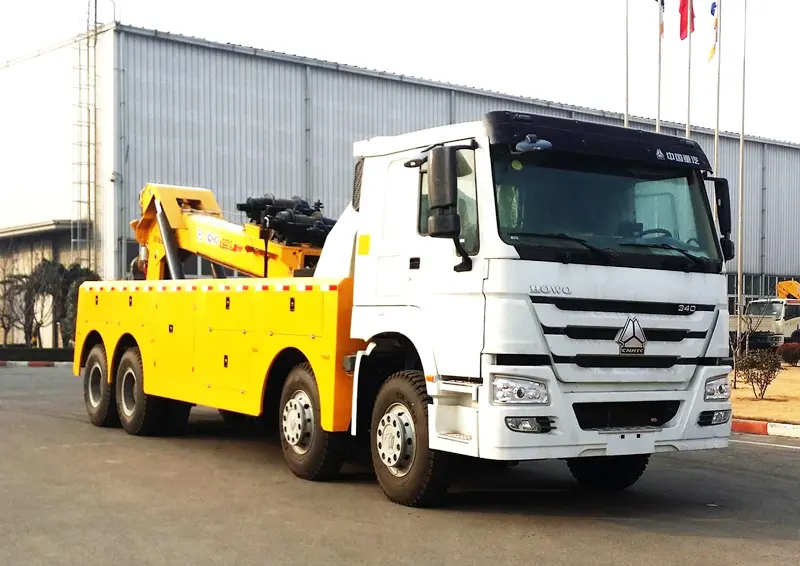 Sinotruk Howo 7 6×4 Crane Truck-2