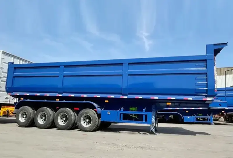 Sinotruk Howo Semi Truck Dump Trailer-1