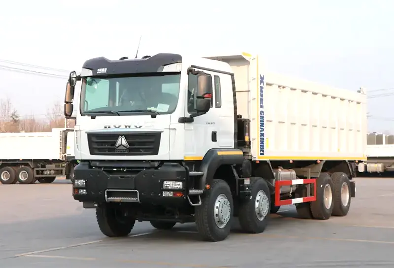 howo 8×4 dump truck-1