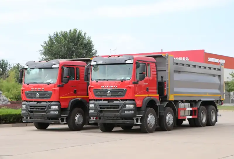 sinotruk howo 8×4 dump truck-3