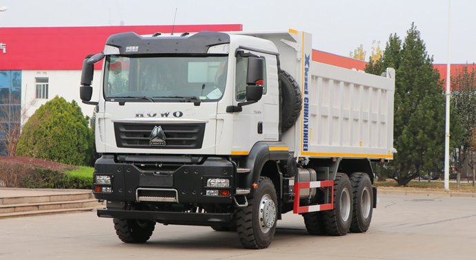 dimension of howo dump truck